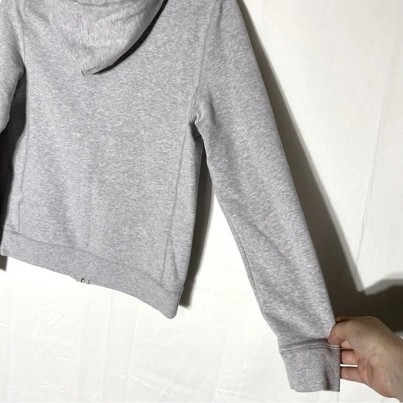 Champion Light Grey Zip Front Activewear Hoodie S - Picture 11 of 16